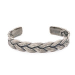 Twisted Braid Titanium Cuff