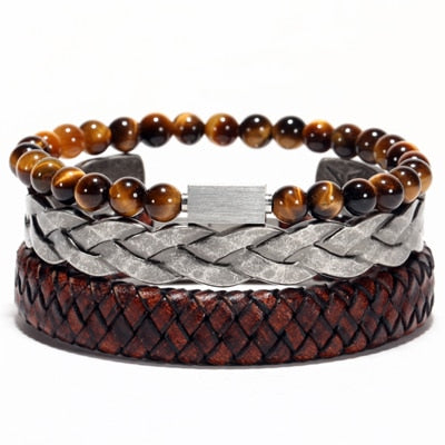 Twisted Braid Titanium Cuff
