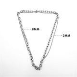 Stainless Steel Dual Chain